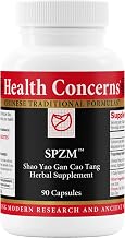 Health Concerns SPZM – Herbal Muscle Cramp Relief & Upper Body Spasm Support – Trigeminial & Intercostal Neuralgia Aid – Blood Circulation & Nerve Comfort – Chinese Herbal Formula – 90 Capsules