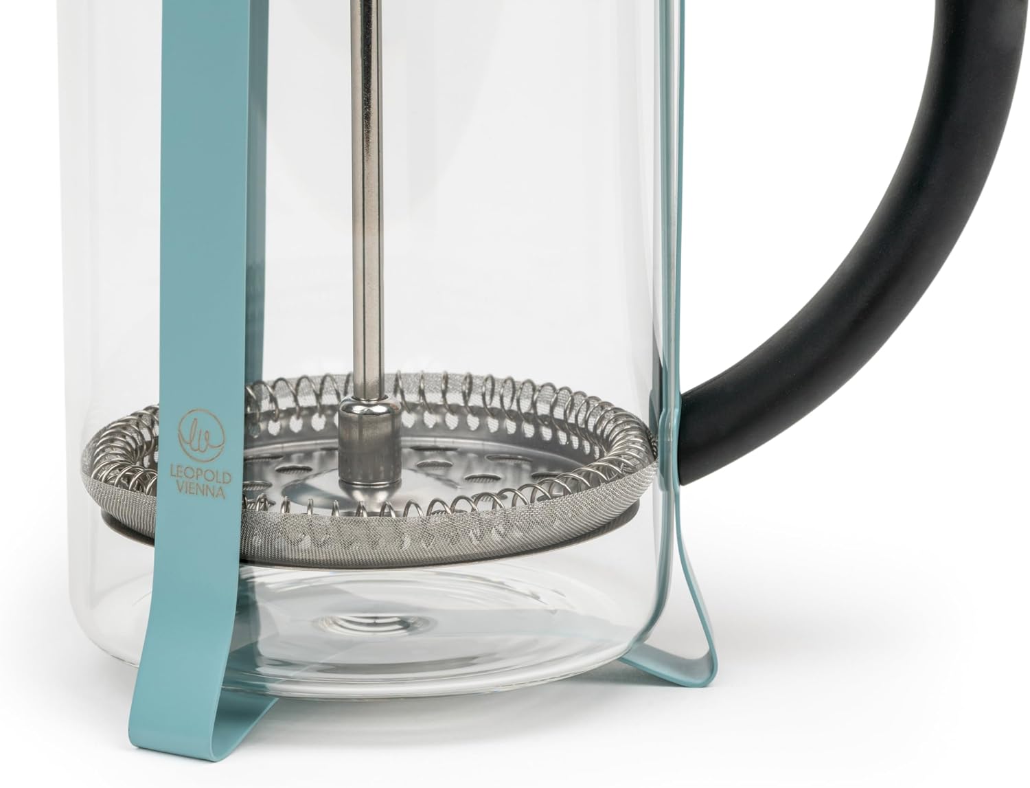 Leopold Vienna - French Press Coffee Maker & Shiny Teapot 600 ml (5 Cups) Mint