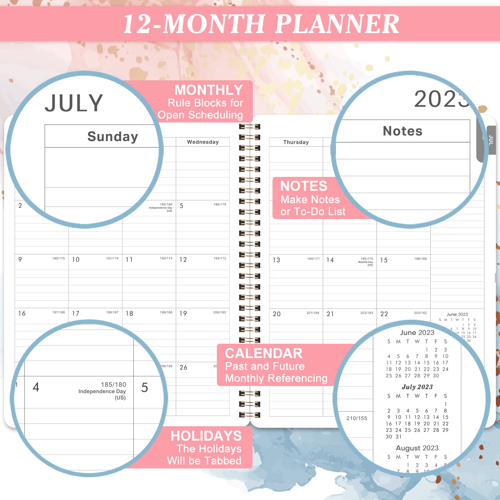 Snapklik.com : 2024-2025 Planner - Academic Planner 2024-2025, July ...