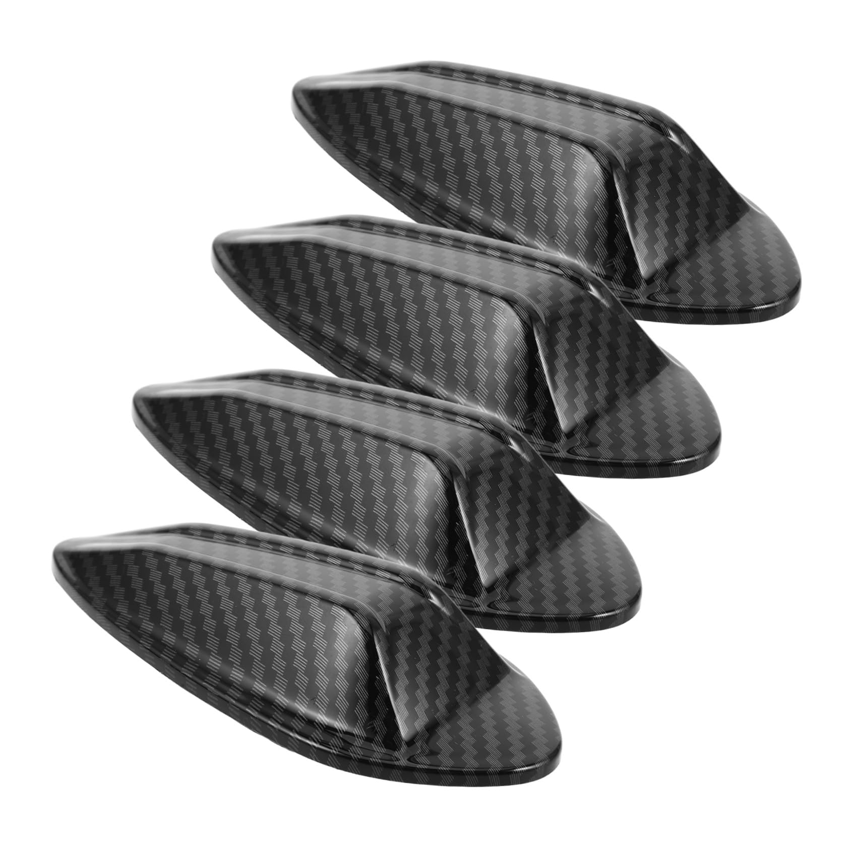 Cubierta de antena aleta de tiburón de ABS para coche, pack de 4 piezas con diseño elegante 8