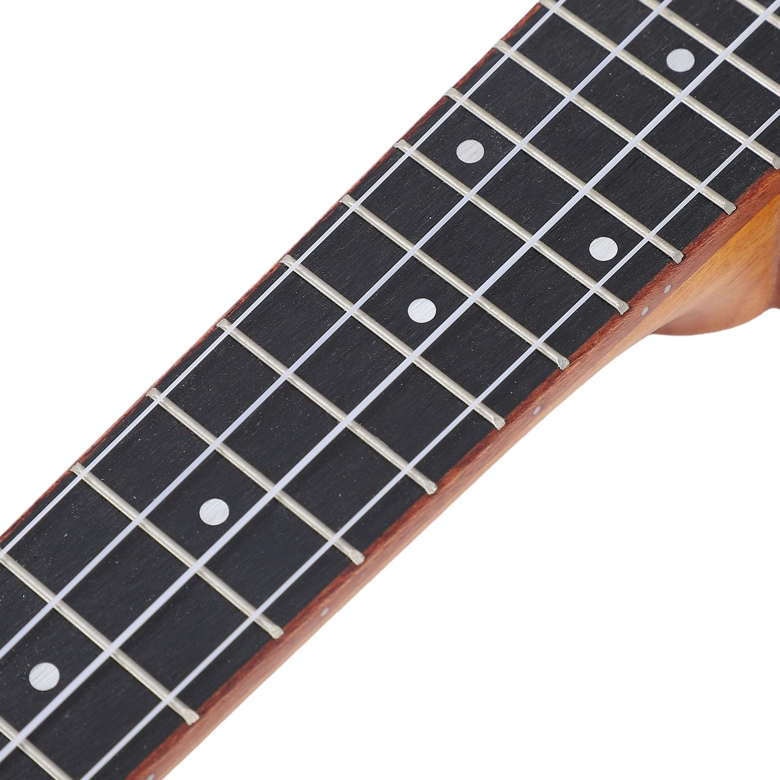 Keenso Ukulele Elettrico, Ukulele Bluetooth da 23 Pollici con Struttura in Legno di Okoume Ebano e Fibra di Carbonio, Batteria Incorporata da 600 MAh, Strumento Portatile in Legno per Adulti