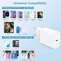 Cionum 20W USB-C gyors töltő iPhone 16/15/14/13/12 típusokhoz 6