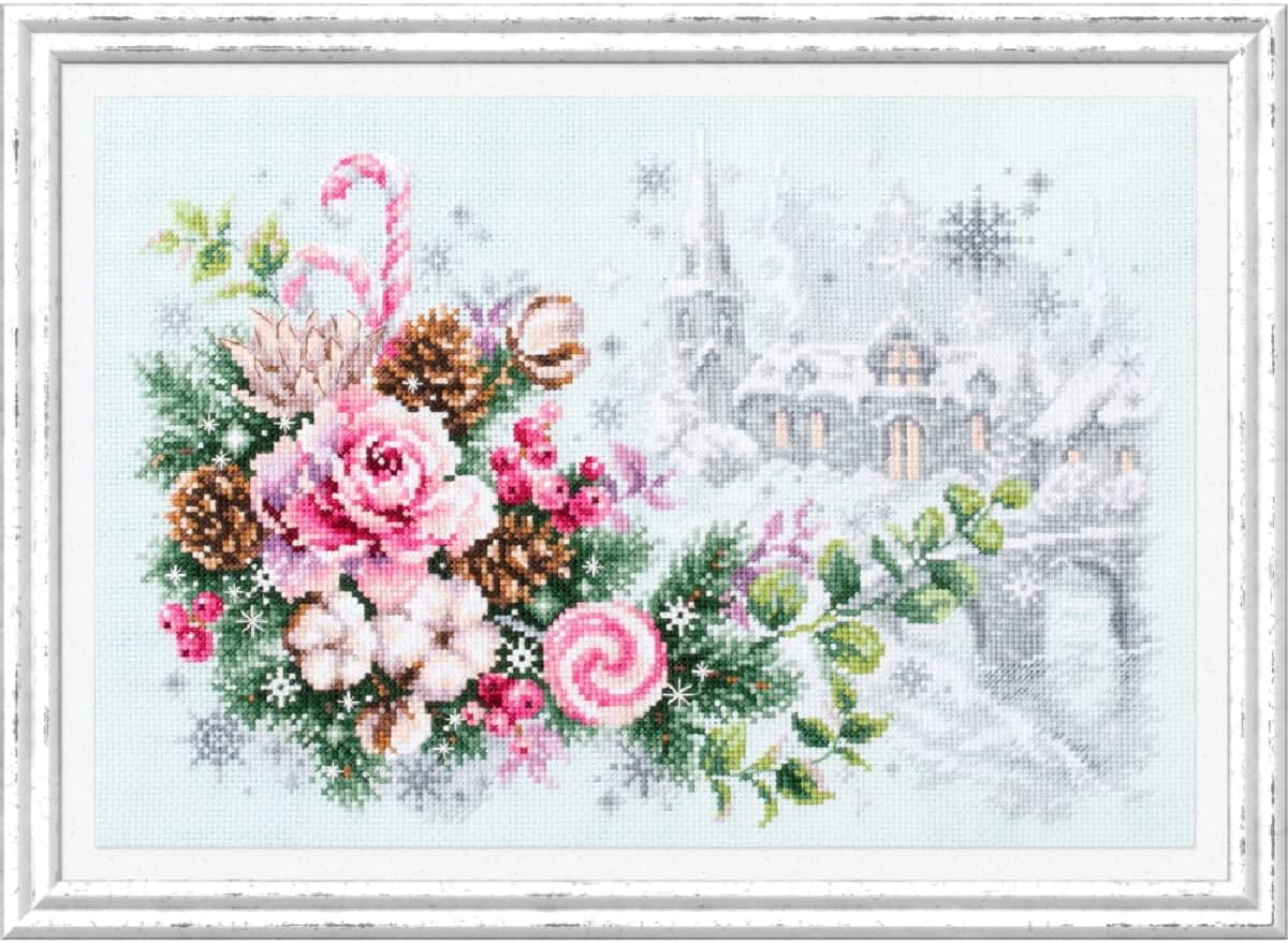 Zweigart Edition Counted Cross Stitch Kit Christmas Mood 32 x 22 cm
