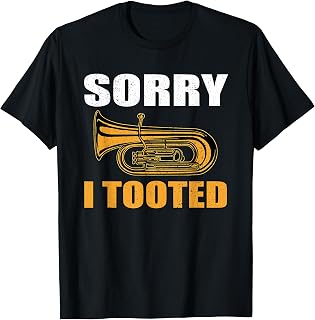 Divertido Regalo De Tuba Reproductor De Tuba Camiseta