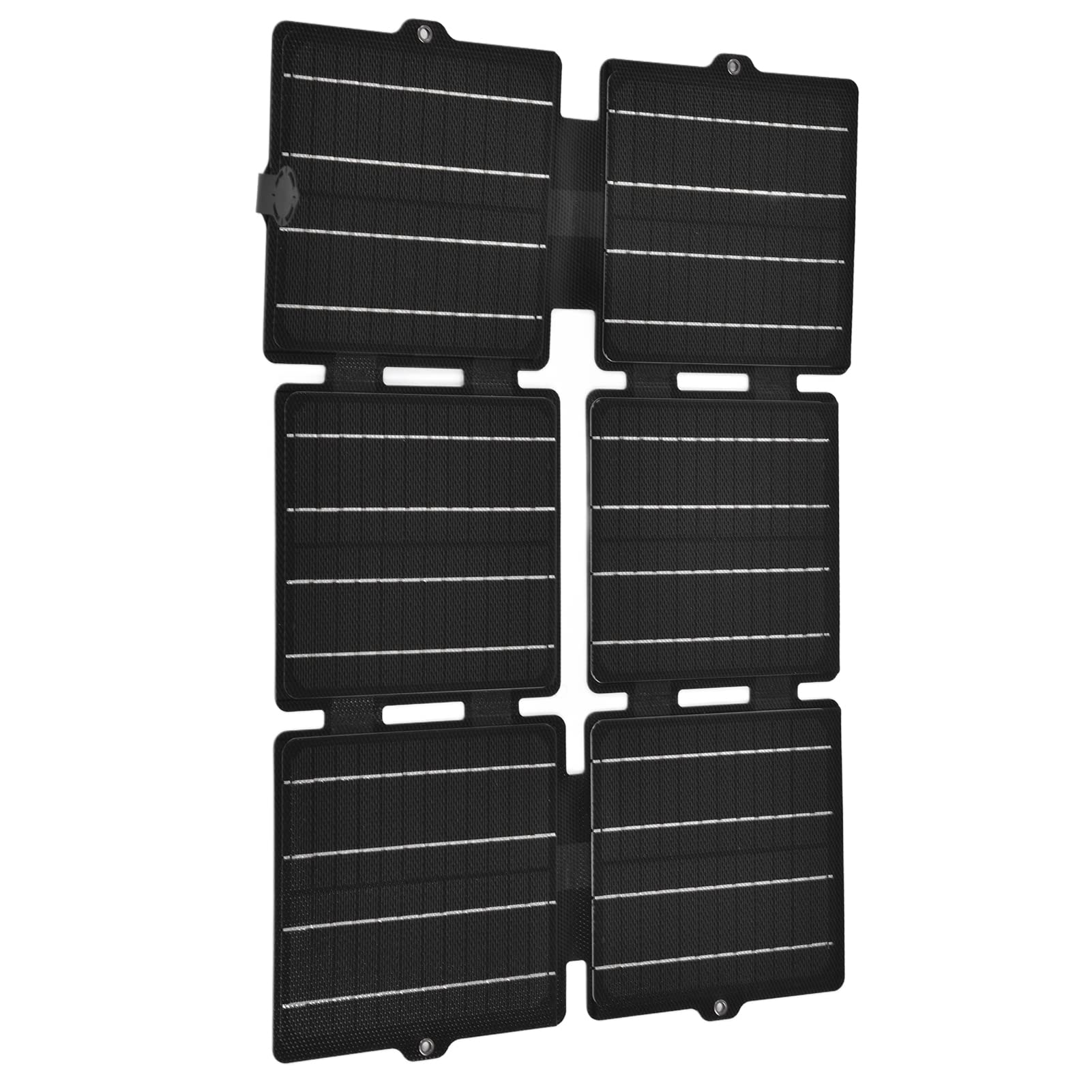 Pannello di ricarica solare pieghevole ETFE monocristallino USB DC Caricatore solare flessibile DC5V 12V 30W