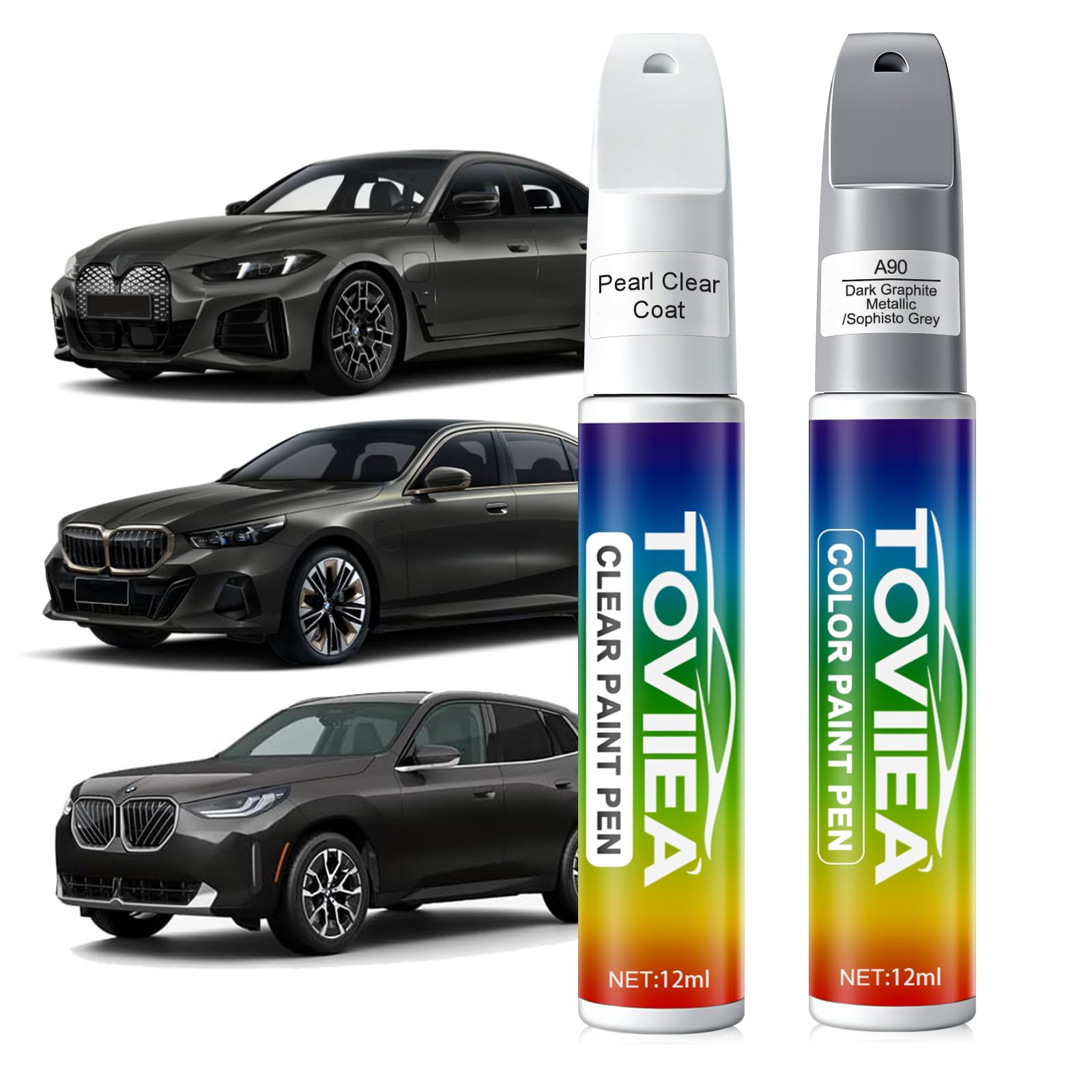 Alpine White(300) Touch Up Paint Compatible with BMW,2-In-1 Car Scratch Remover Pen,Car Paint Scratch Repair Kit for Scratches,Chips & Nicks,2-PCS SET — view 13
