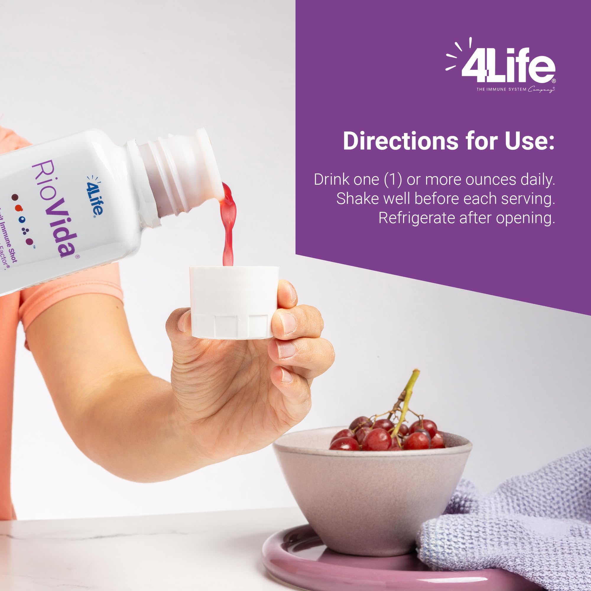 Amazon.com: 4Life Transfer Factor RioVida Tri-Factor Formula
