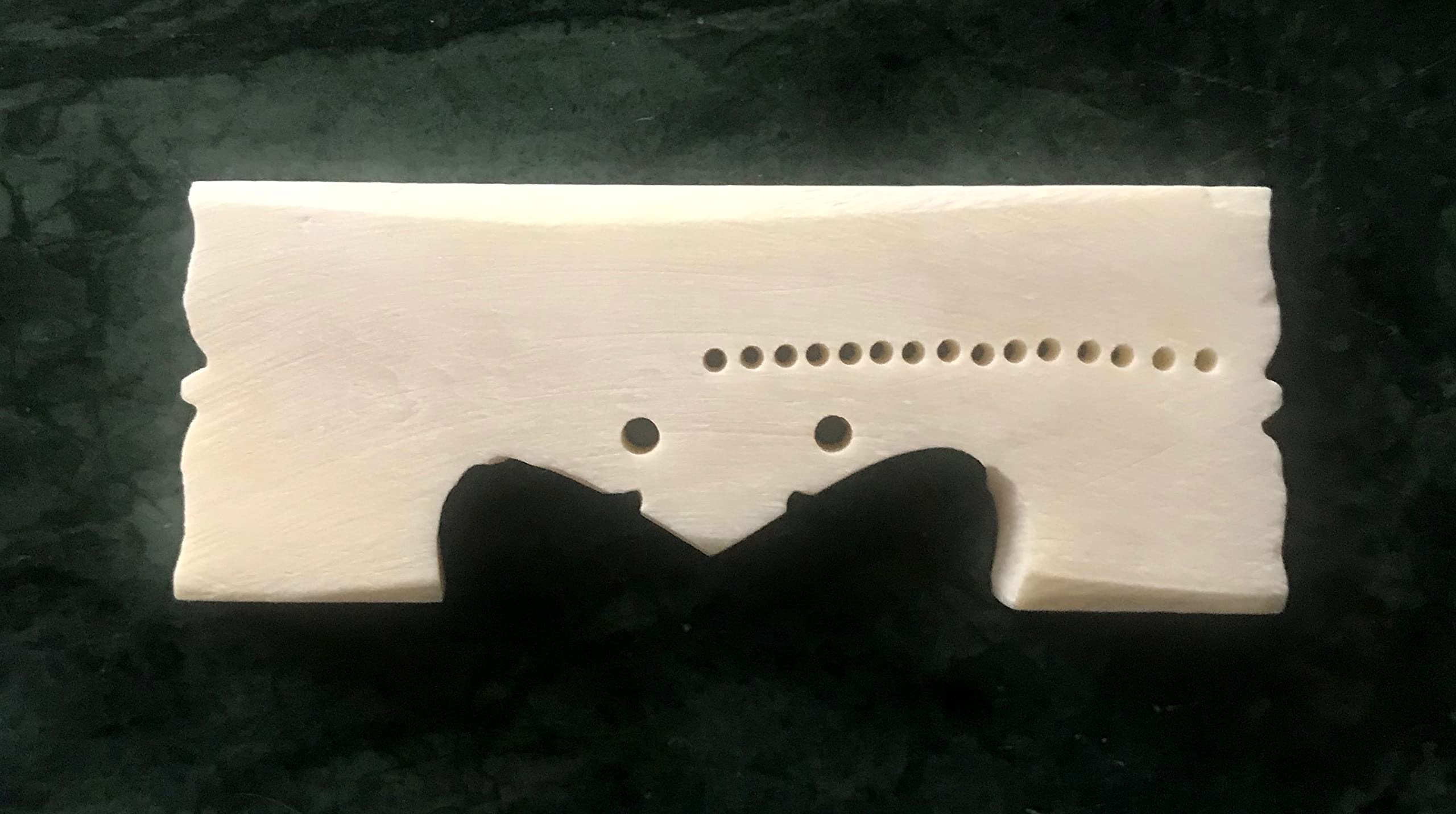 Sarod Bridge Bone Made With Holes For Sympathetic Strings for Professionals