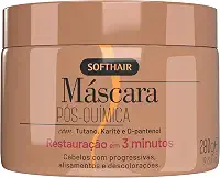Soft Hair Mascara Pos Quimica Soft Novo 280Ml