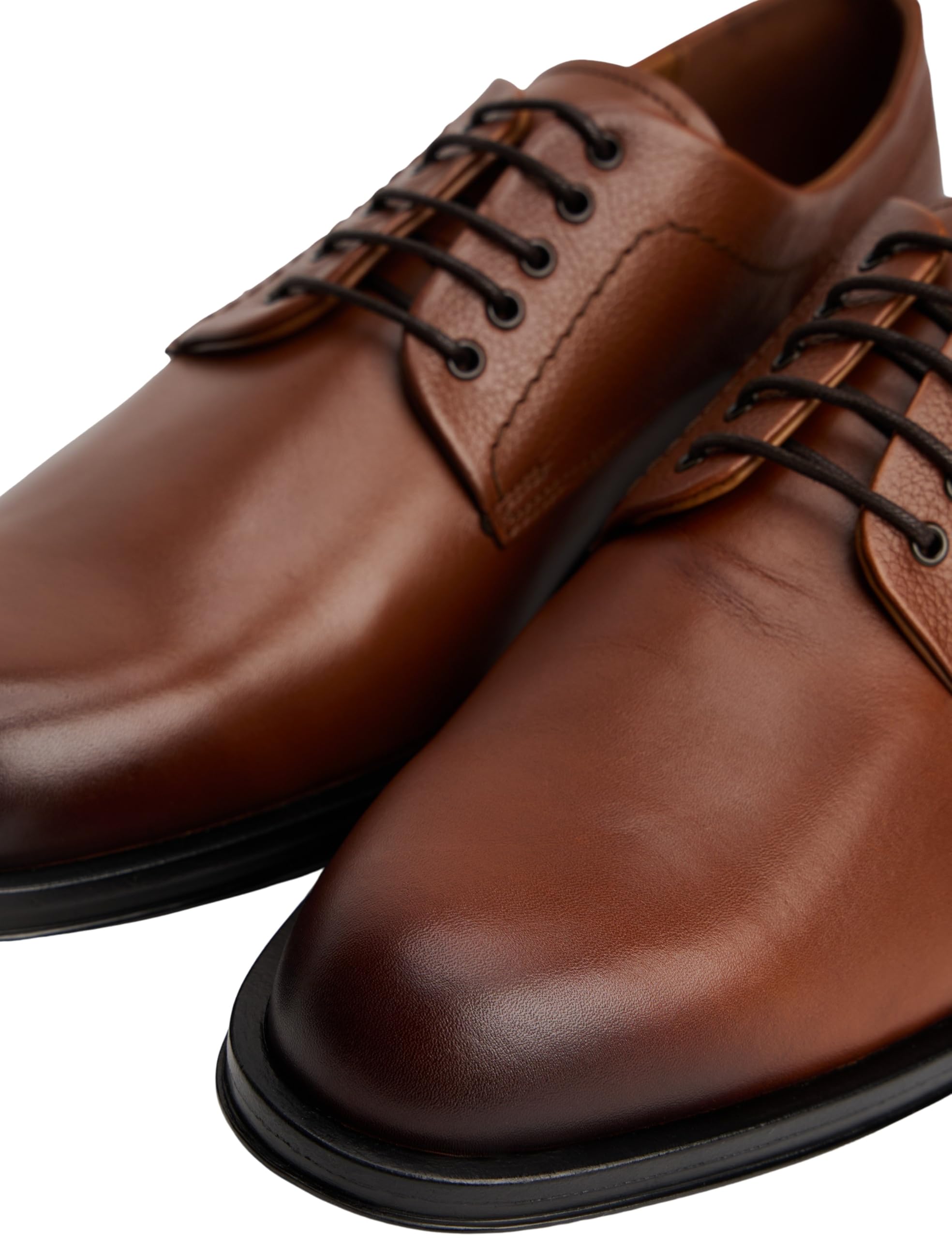 Tommy Hilfiger Chaussures Derby Homme Corporate en Cuir