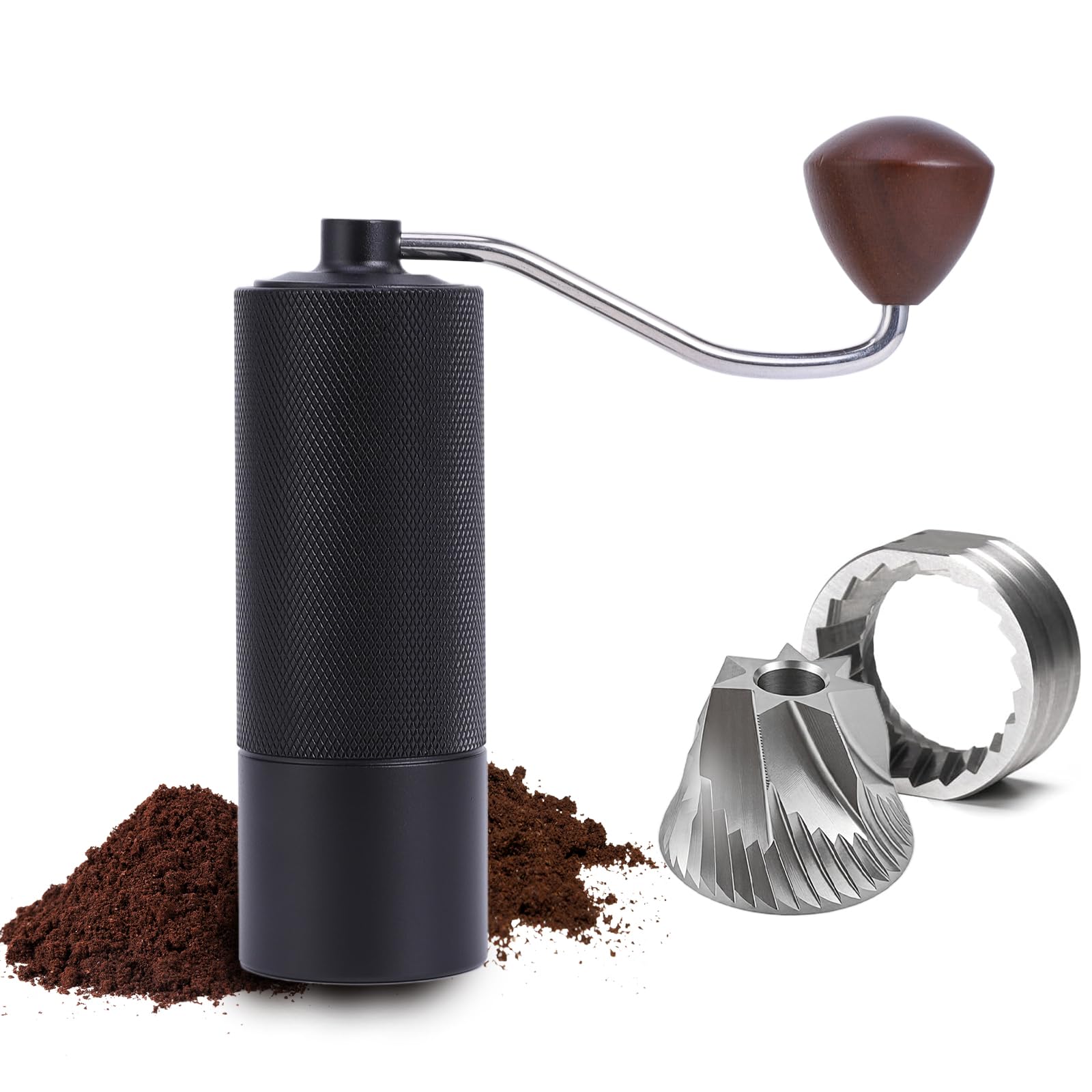 Manual Coffee Grinder, Portable Hand Coffee Mill - 25g Capacity