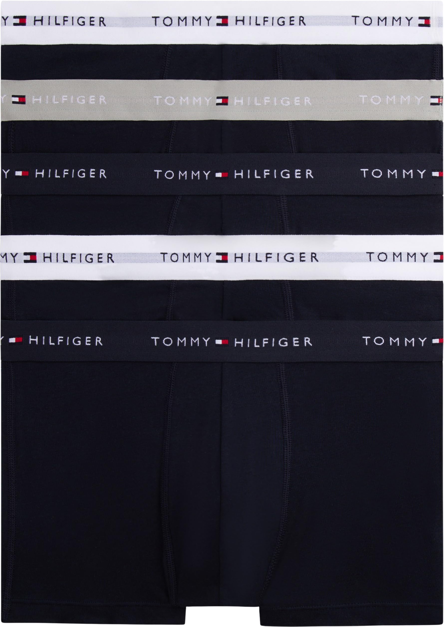 Tommy Hilfiger Herren 5er Pack Boxershorts Trunks aus Baumwolle