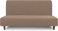 Vista 14 de Easy-Going Funda 100% impermeable para futón, funda de sofá impermeable doble para futón, funda de sofá jacquard elástica, protector de muebles a