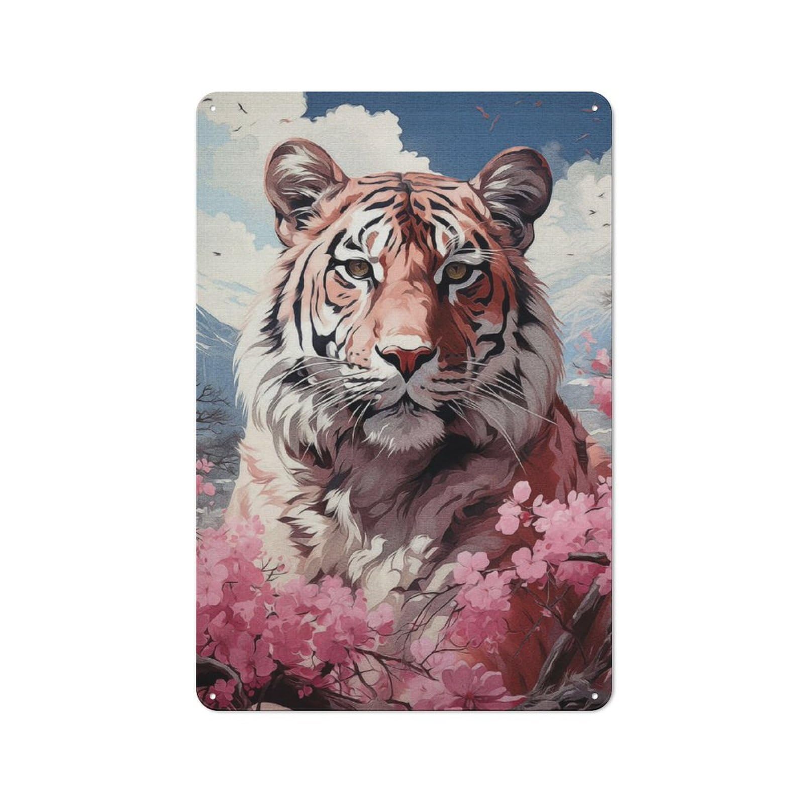Junmoney Untamed Vintage Tin Sign 30X20cm For Garden Room Or Summerhouse, A Housewarming Gift For Outdoor-Room Decor Collectors