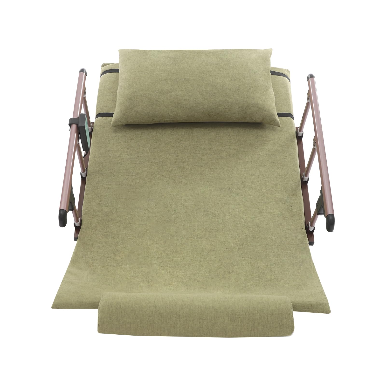 SHZICMY Respaldo de cama eléctrico ajustable, respaldo de cama ajustable de 2-80° para mujeres embarazadas, personas mayores (verde)