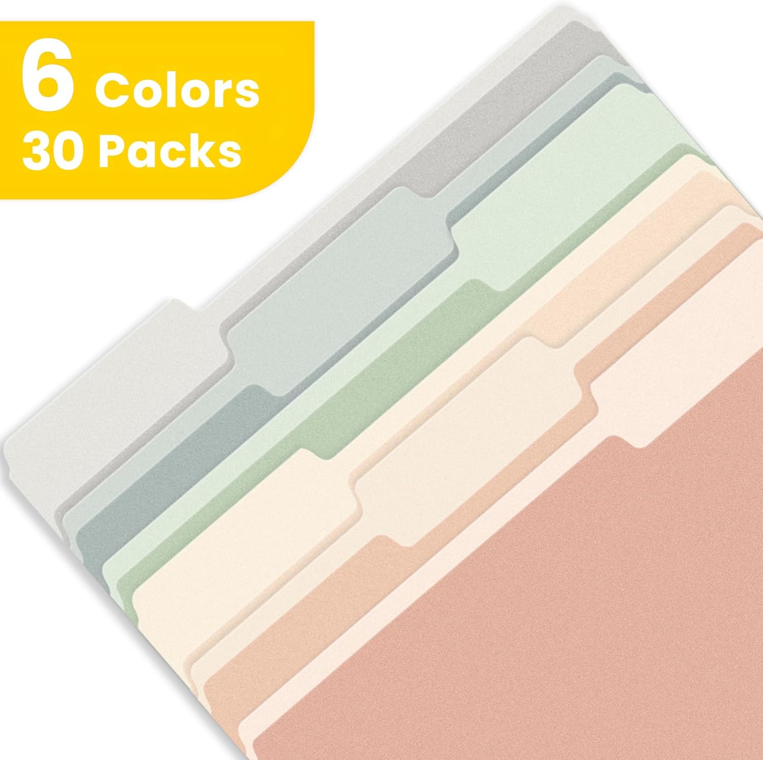 Organize in Style: Review of SUNEE 30-Pack Colored File Folders