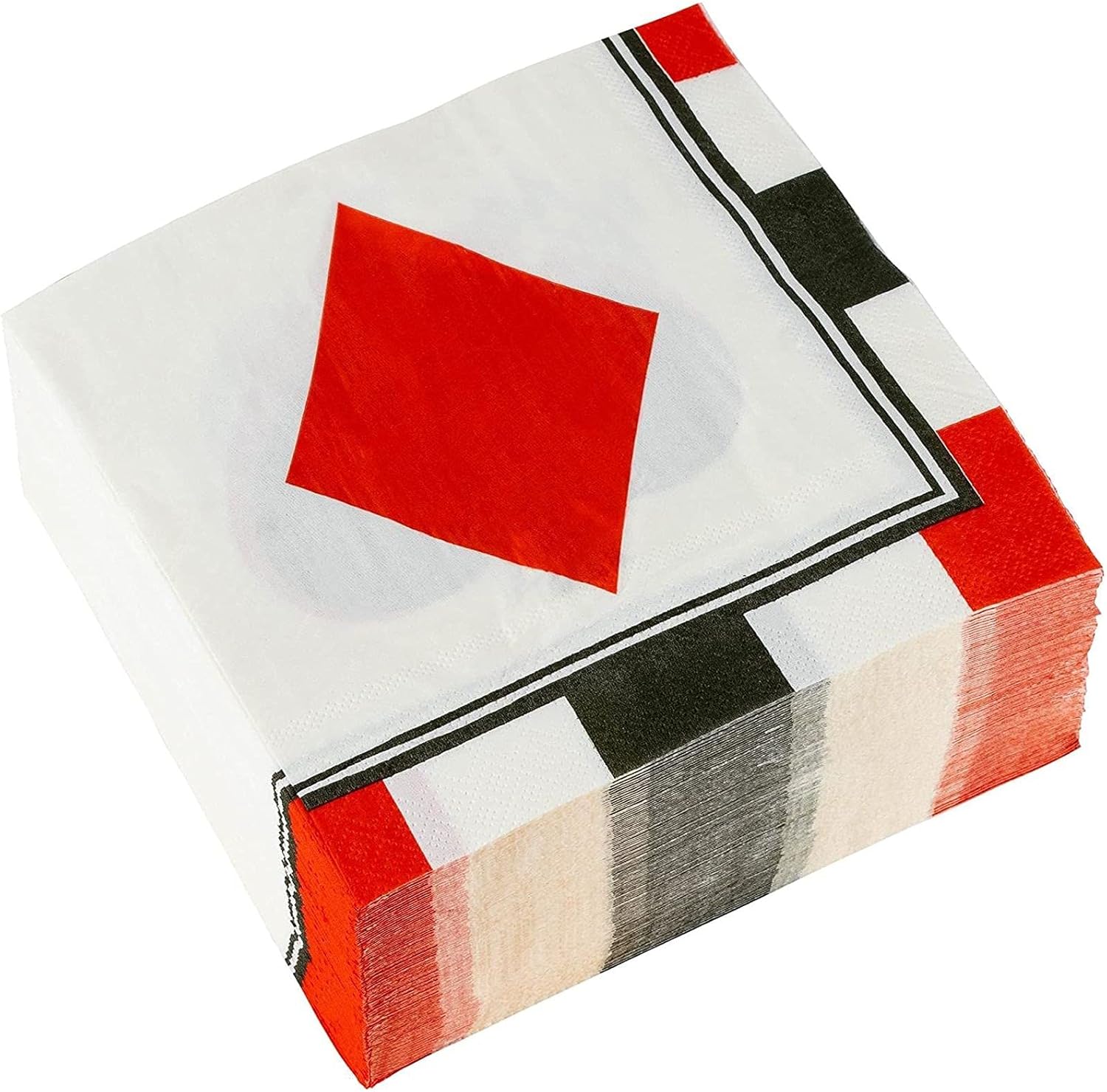 Hottest Sale Paper Napkins in Poker Design for Casino Party Supplies (6.5 x 6.5 in, 150 Pack) Review Paper Napkins in Poker Design for Casino Party Supplies (6.5 x 6.5 in, 150 Pack)
