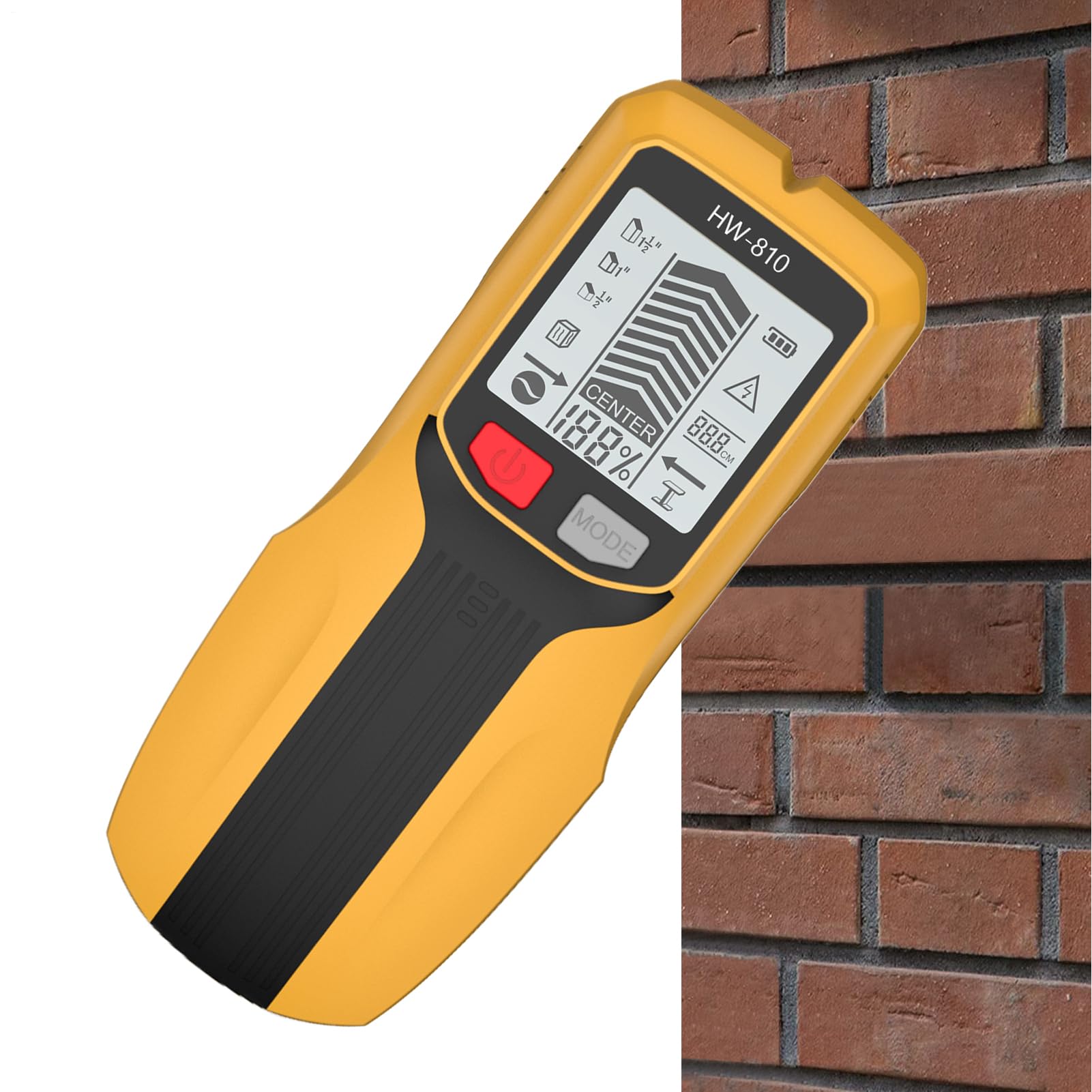 Scanner mural détecteur de montants magnétique LCD pour cloison sèche - 8