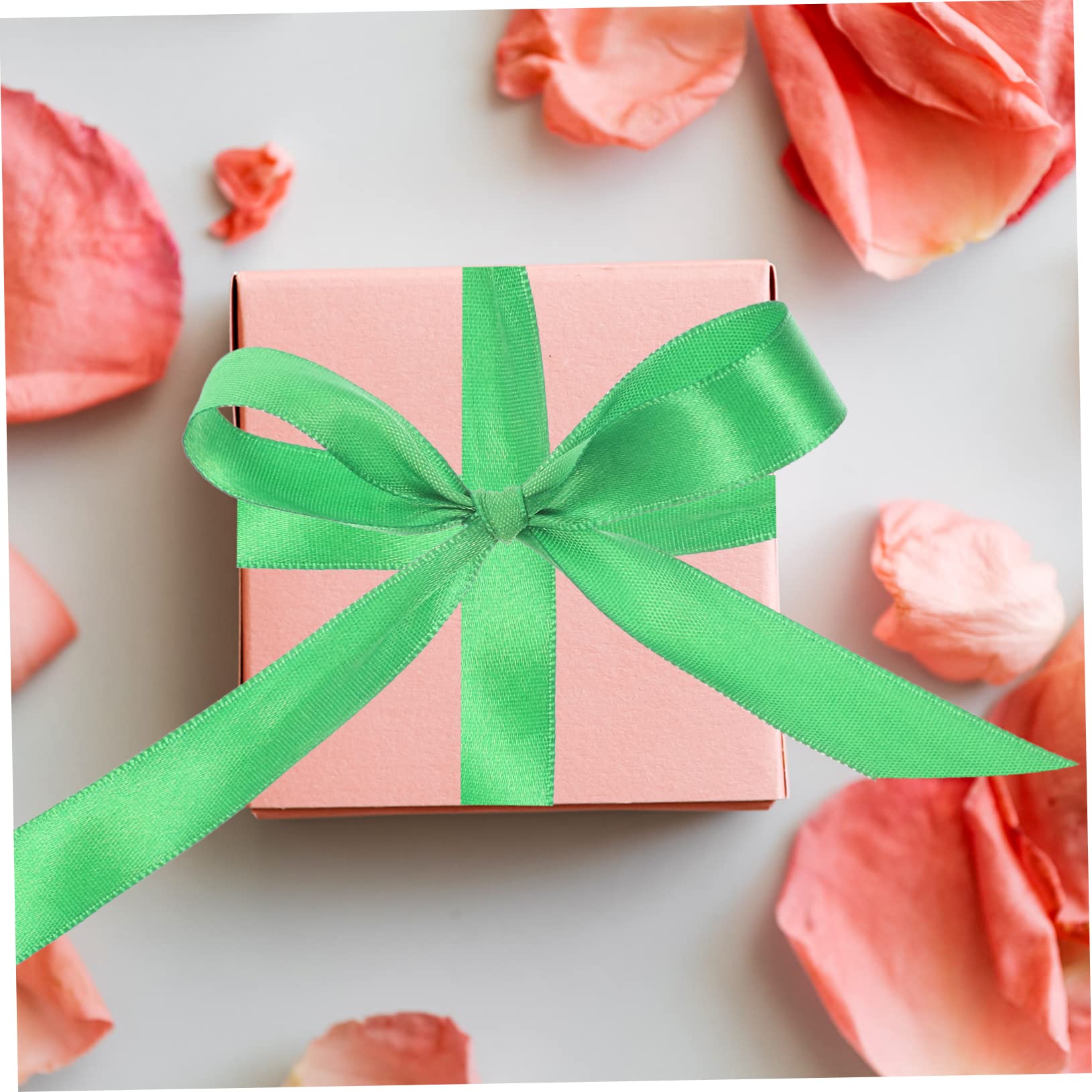 18 Rollen Weihnachtsband Geschenkverpackungsband dekoratives Weihnachtsdekoration ribbons christmas ribbon Bogenmaterial selber machen Bandverpackungsdekoration Polyester Lurrose