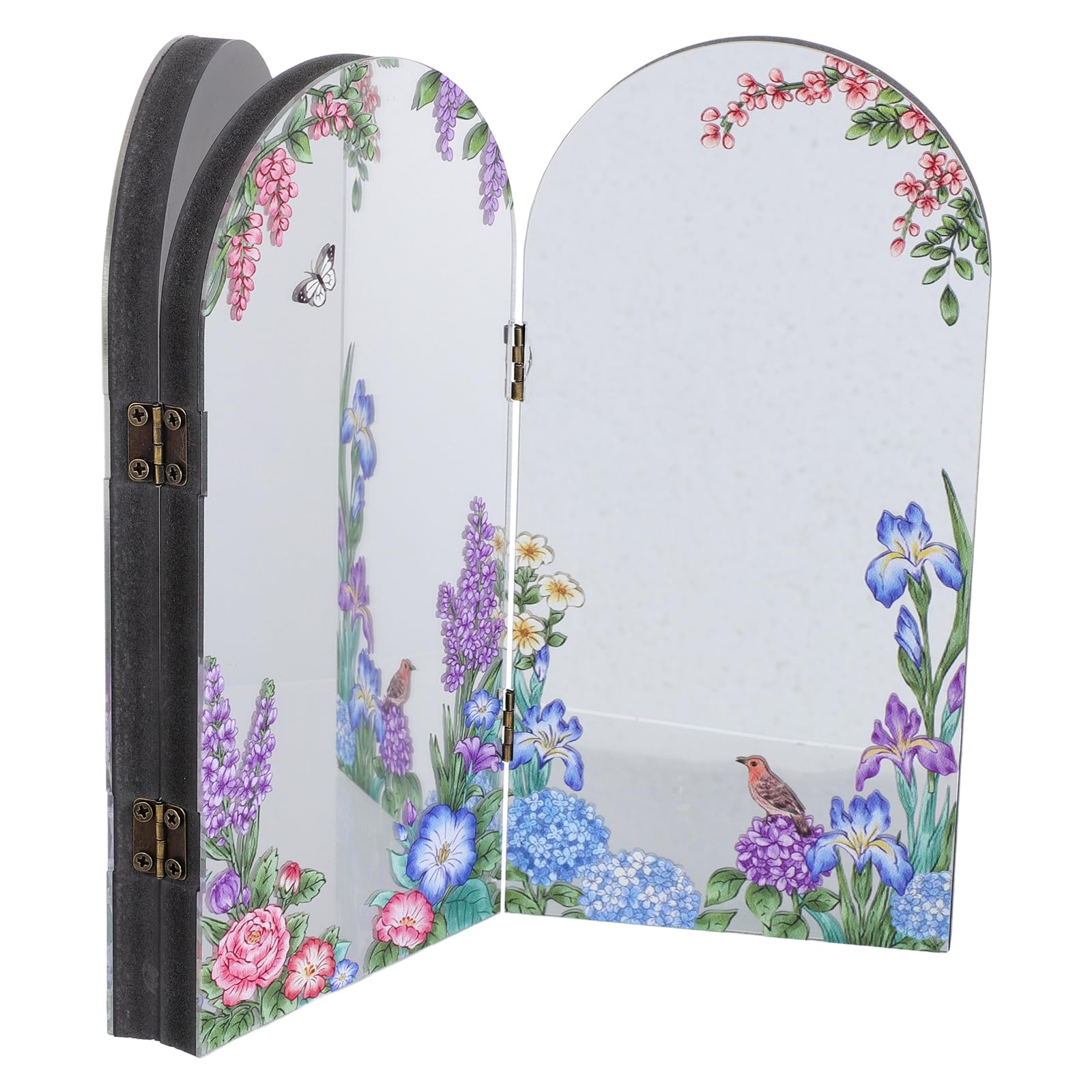Mini paravent de bureau pliable Healvian écran transparent pour espace réduit