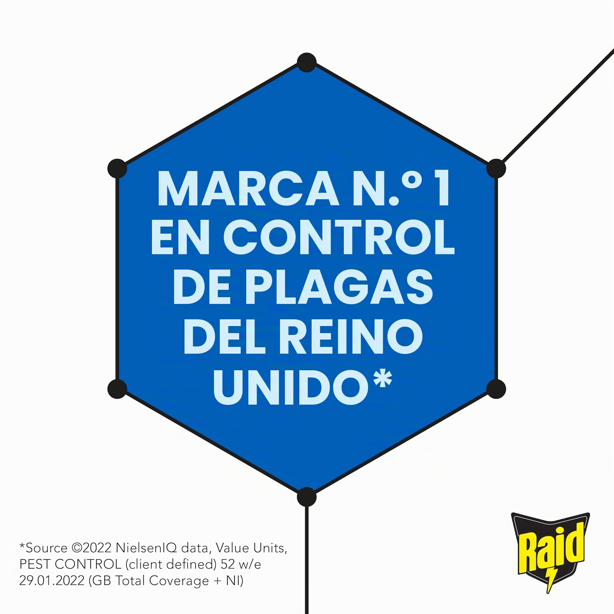 Raid Estación de cebo para hormigas, mata hormigas de larga duración para uso en interiores y exteriores, destruye nidos, paquete de 12