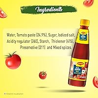 Vista 5 de Nestle Maggi - Salsa rica de tomate, ketchup, sin cebolla sin ajo, 17.64 oz – Botella de 17.6 oz – Vegetariano