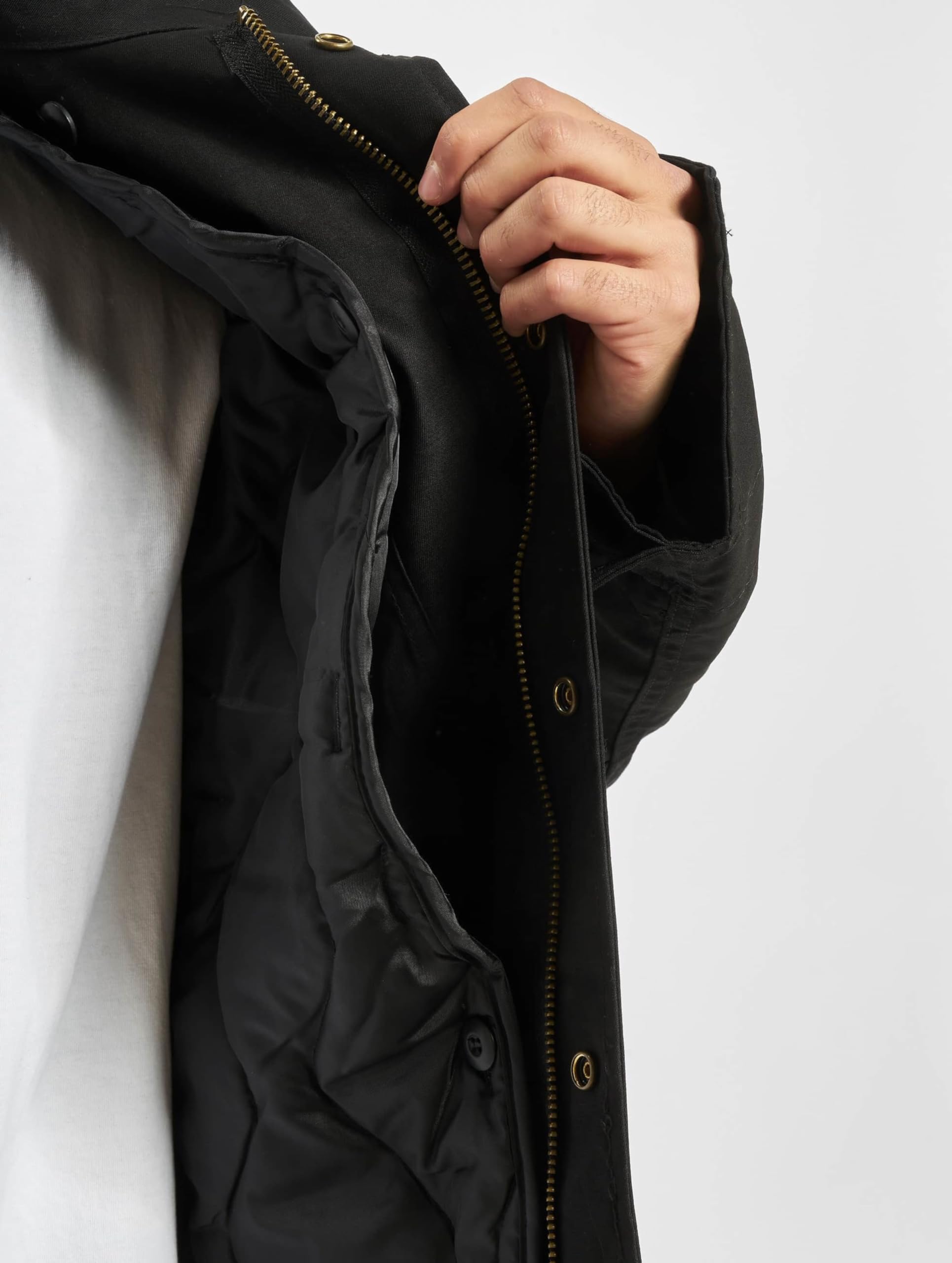 Brandit M65 Standard Jacke Schwarz 6XL – Bild 4