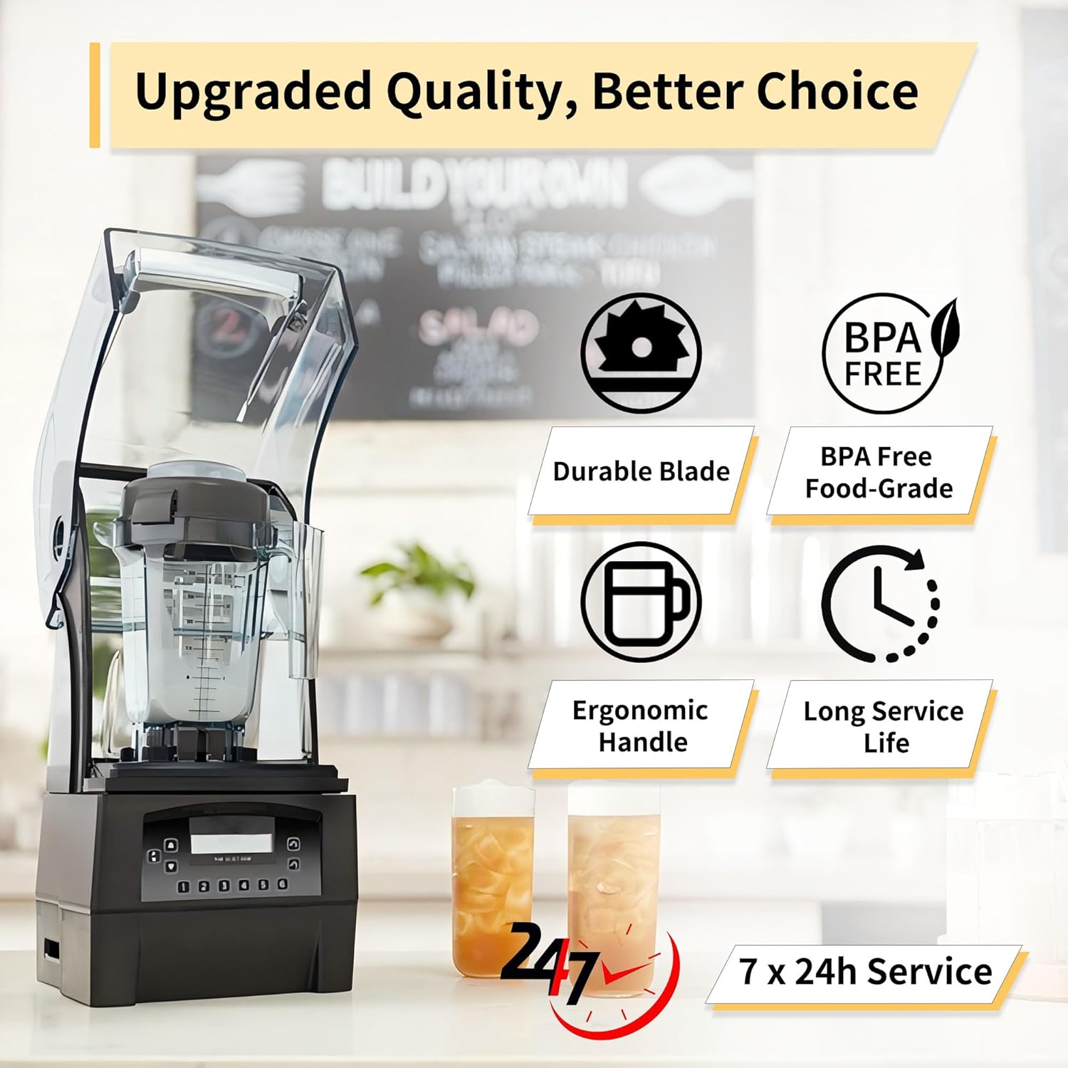 For Vitamix Blender Pitcher 48oz Fit For Quiet One VM0100A 15978