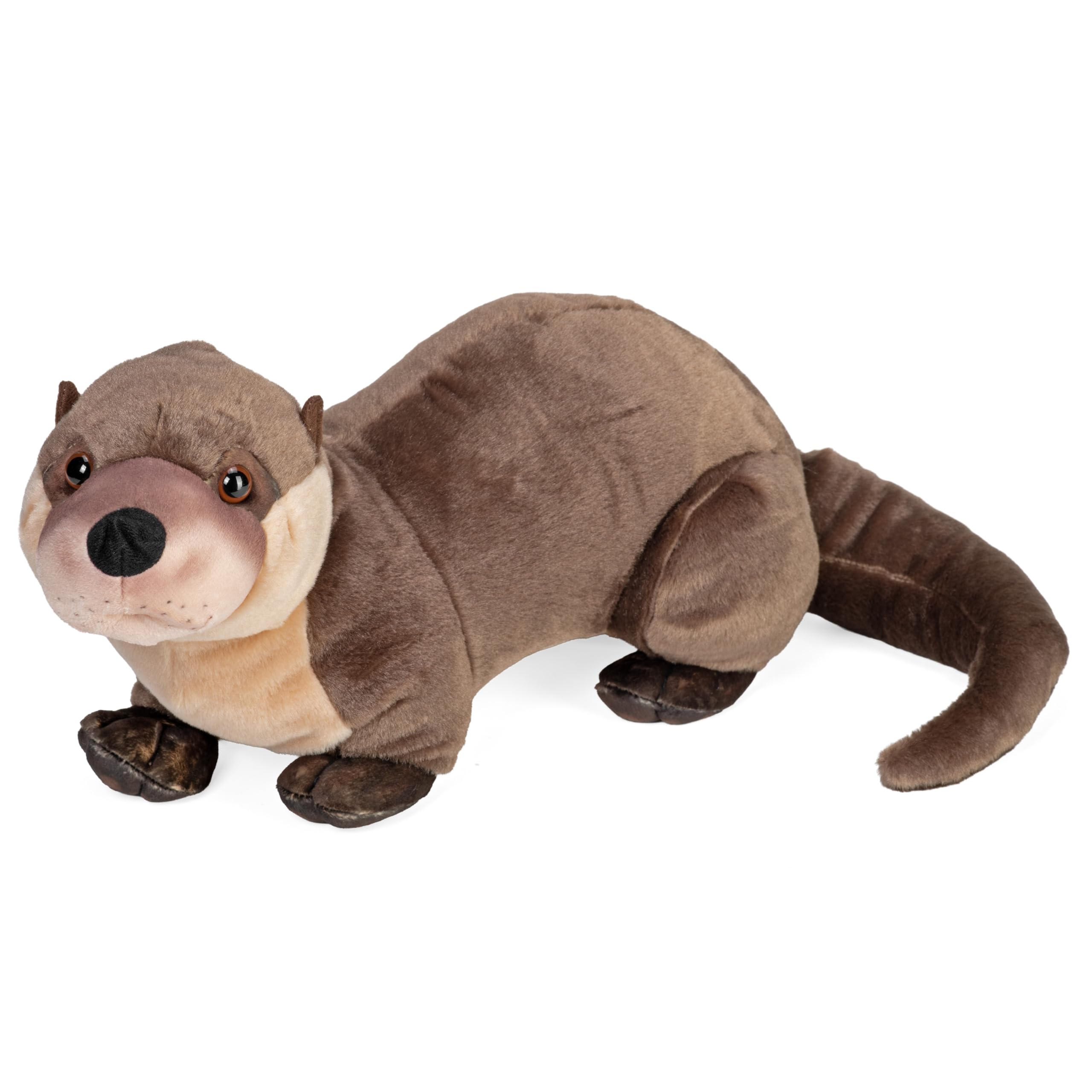 Wild Republic Artist Collection River Otter, Stuffed Animal, 13 Inch, Plush Toy, Fill is Spun Recycled Water Bottles