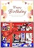 Birthday Chocolate Gift Box for Women and Men - Chocolate Hamper Selection Box, Happy Birthday Chocolate Assortment, Gift for Him, Gift for Her - 7 Unique Chocolate Bars