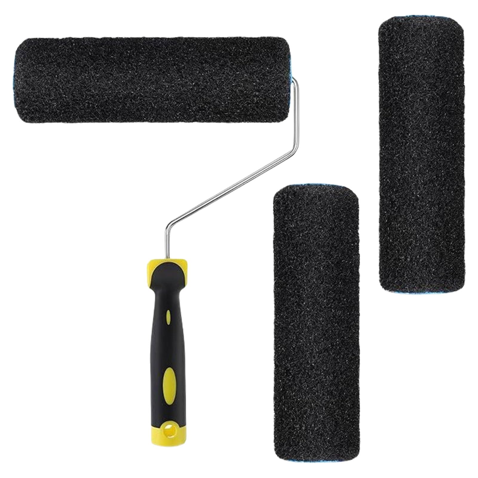 Mehrzweck Rollenabdeckungen für Trockenbauwände, 22, 9 cm (9 Zoll), 3 Stück, Zubehör für professionelle Wand und Deckenmalerei, Texturwalzenbürste