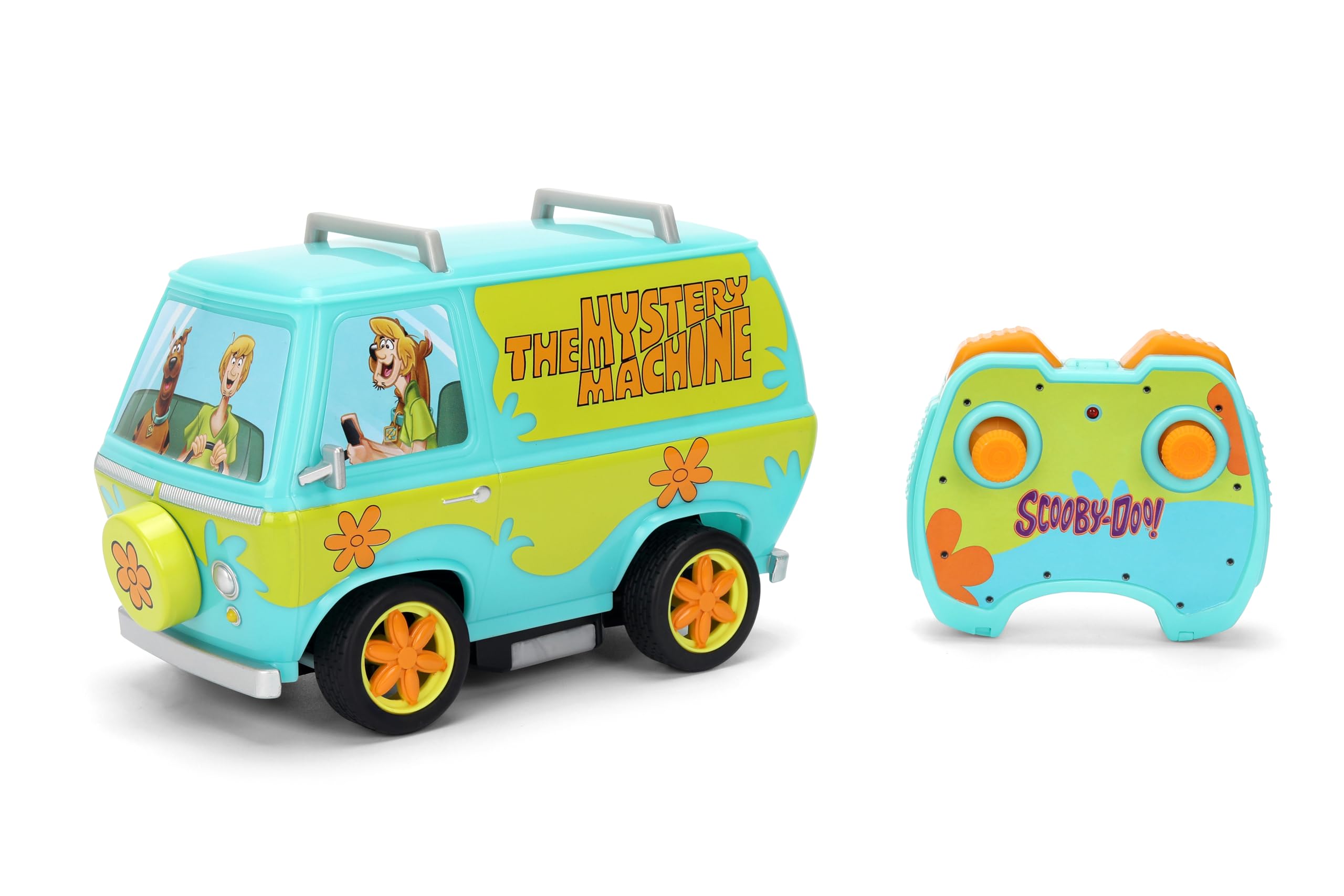 Jada Giocattoli - Scooby-Doo - Macchina misteriosa in scala 1:24 R/C - Veicolo radiocomandato - Iconico da collezione