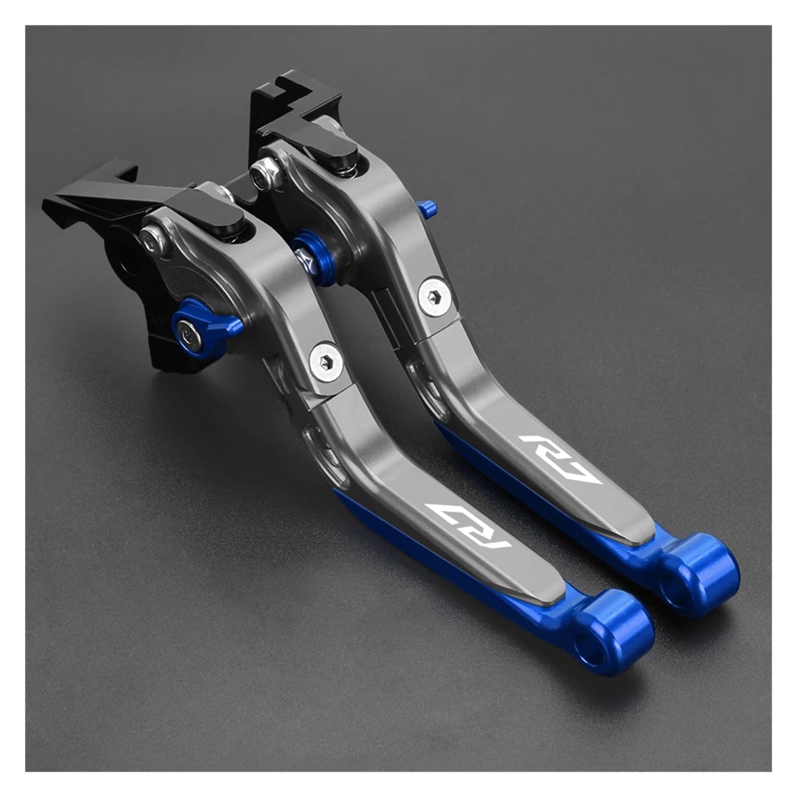 WKDYRIWO for Yam&aha YZFR7 YZF R7 YZF-R7 Yzfr7 2023 2022 Motorcycle Accessories Extendable Adjustable Brake Clutch Levers Handlebar Grips Motorcycle Brake Clutch Levers