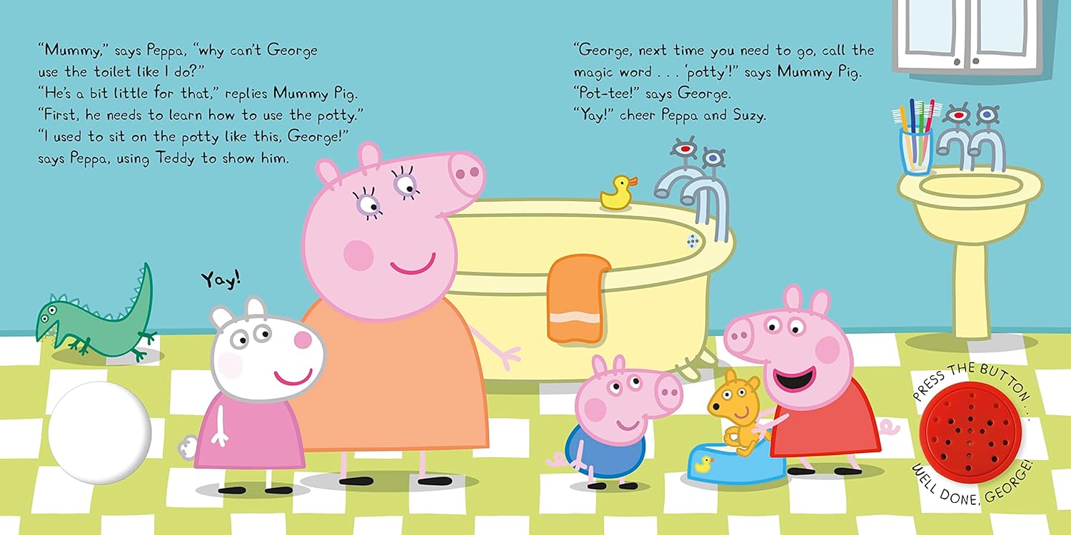 Peppa Pig: George's Potty: A potty training sound... 11 Peppa Pig: George's Potty: A potty training sound...