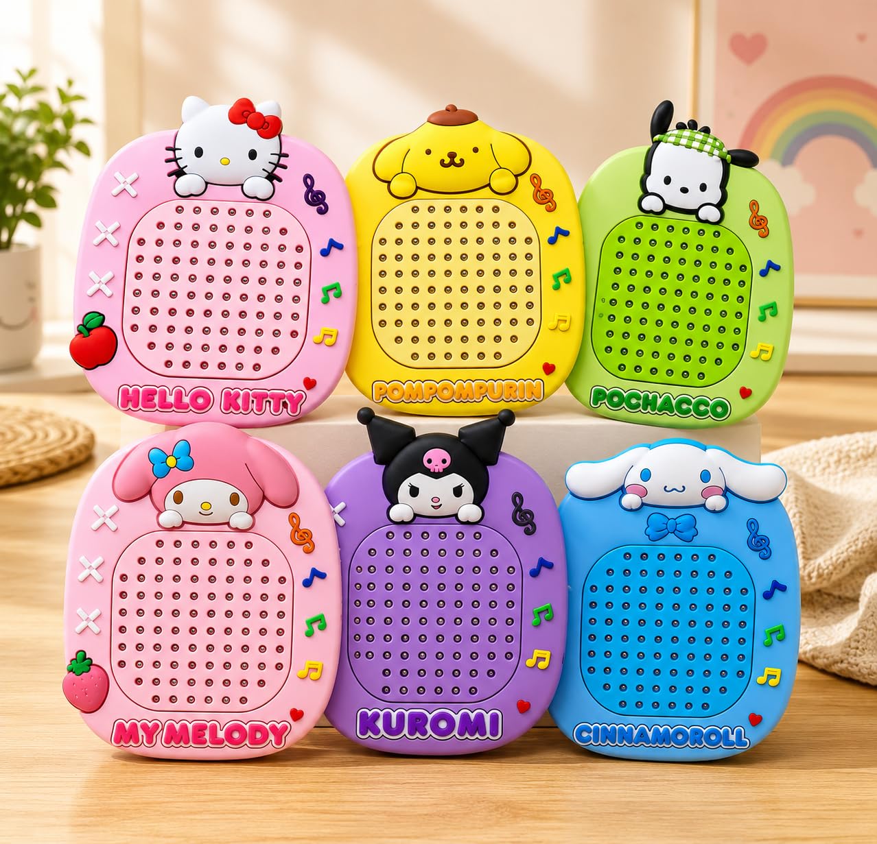 Mini Magnetic Magpad Keychain Toy | Steel Ball Drawing Board for Kids | Fun Doodle Pad, Stress Relief Fidget & Cute Bag Charm - Random Color - Any 1-image-26