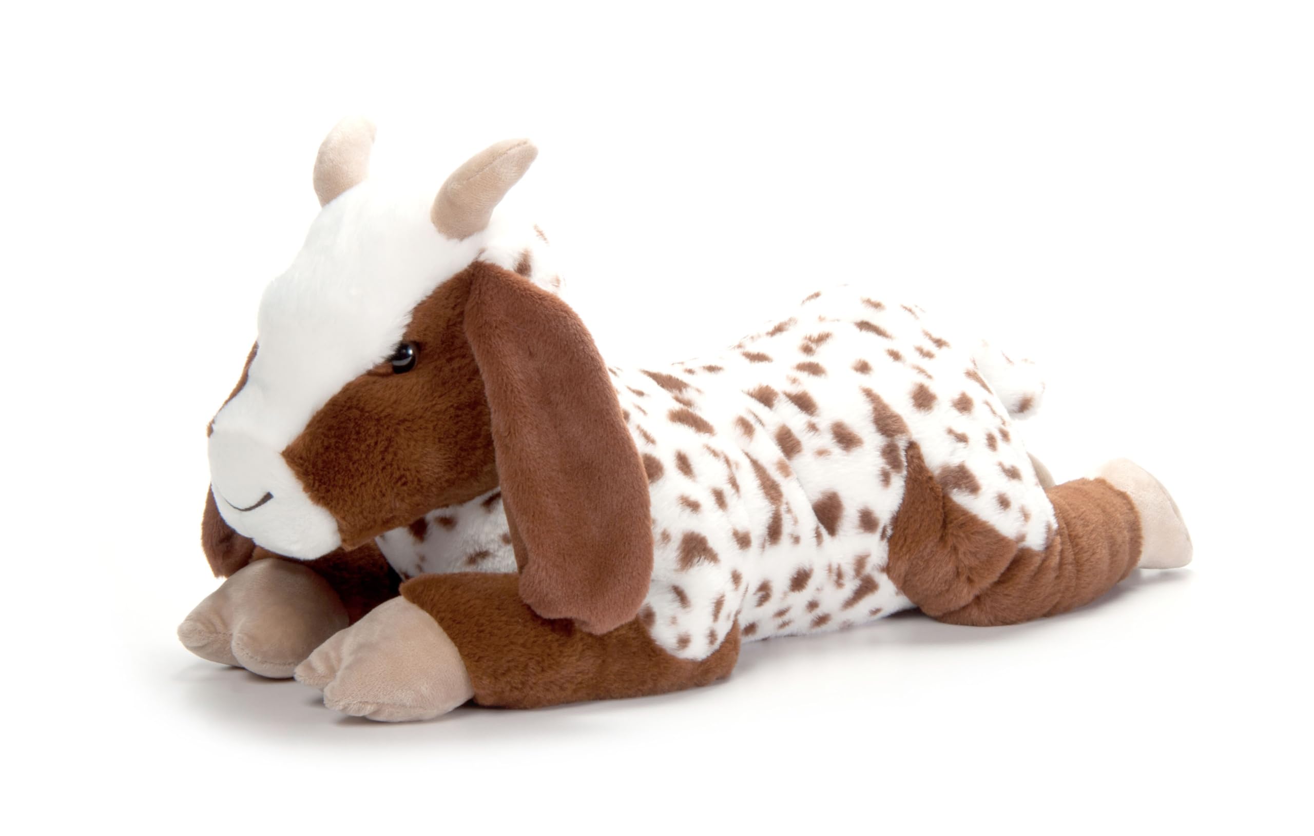 The Petting Zoo Goat Stuffed Animal Plushie Gifts for Kids Wild Onez Wildlife Animals Goat Plush Toy 24
