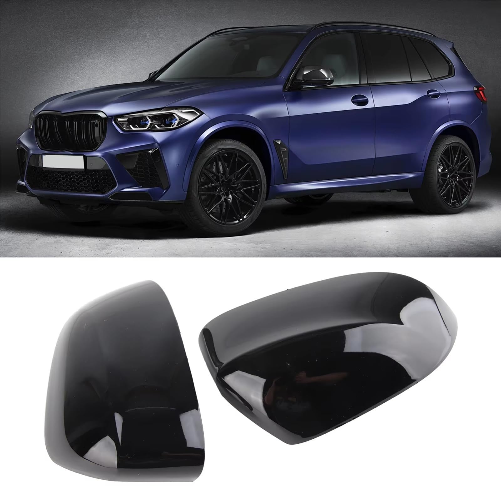 Amazon | 車のサイドミラーカバー Compatible With For X5 G05 2019