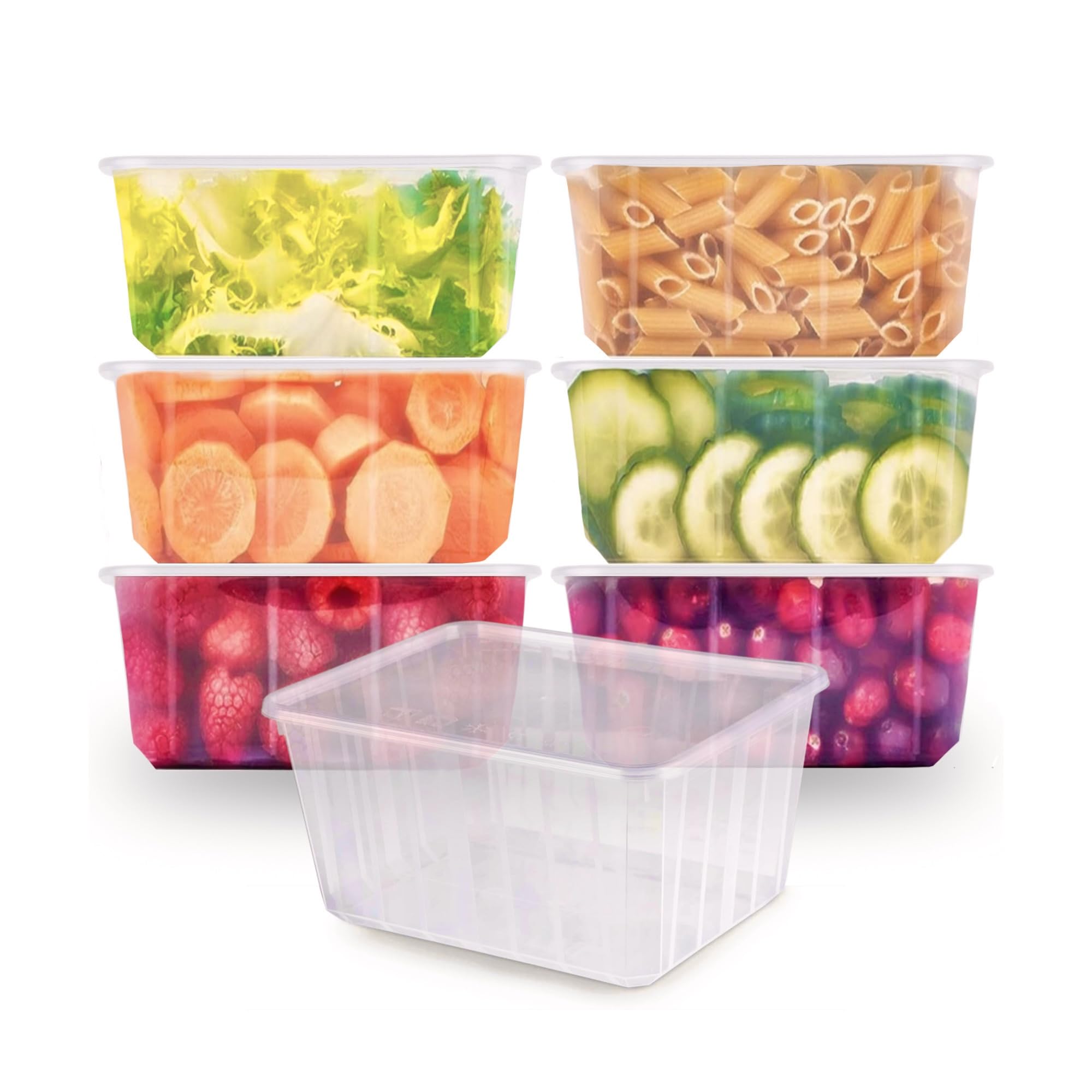 Carty Boîte alimentaire réutilisable 115cl Transparente