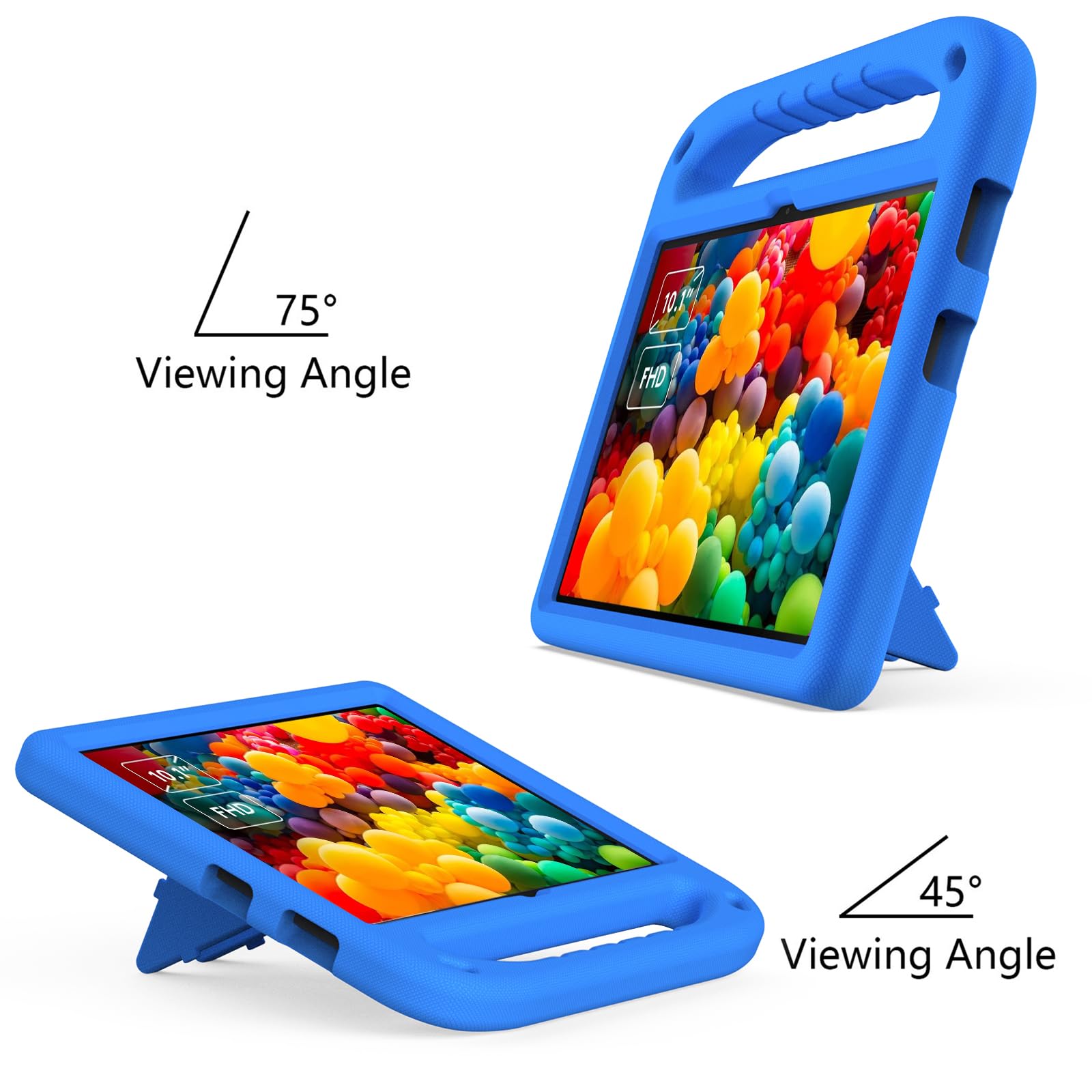 Custodia for bambini EVA adatta for Lenovo Tab M10 3rd Gen TB-328fu TB-328xu TB-125f 128f P11 TB-J616f Custodia(Blue,P11 Plus TB-J616X