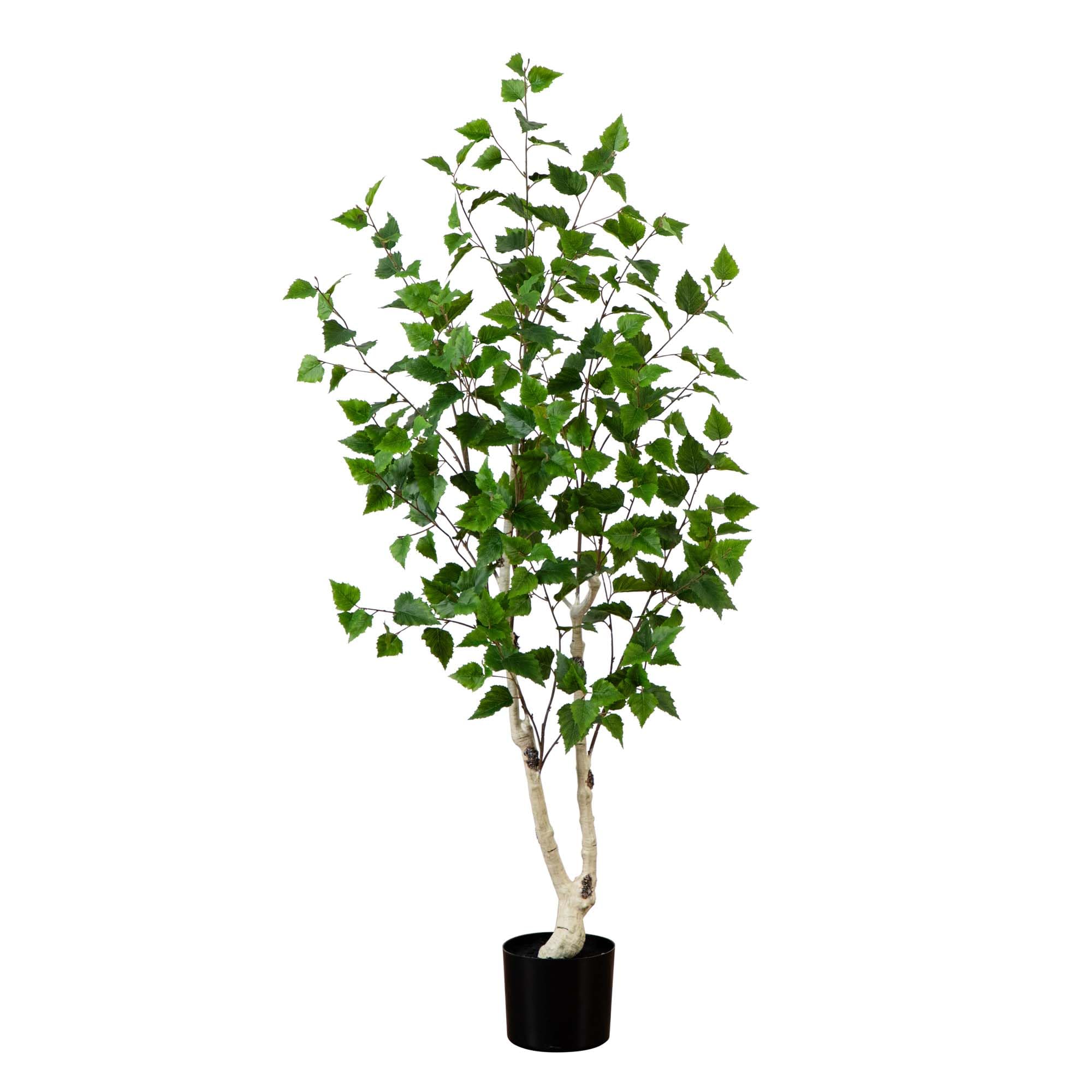 Nearly Natural 5ft Artificial Birch Tree
