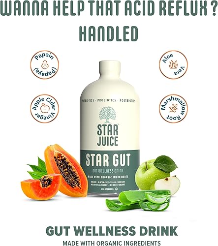 Miniatura 3 de Star Juice Bebidas naturales saludables Prebióticos y probióticos para mujeres y hombres Enzima digestiva Apoyo inmunológico Contiene