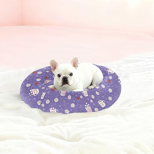 Miniatura 2 de Purple New Year Removable & Washable Pet Dog Beds fluffier Puppy Beds for Small Size Pets Supplies cama elevada para Perros Grandes