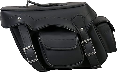 EXCELSIOR INT Unisex impermeable con protección UV, gran desmontaje rápido, ajuste universal, PVC, cuero, motocicleta, Sillín, bolsa de turismo,