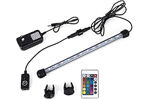 MQ 8 in Submersible LED Aquarium Light for Fish Tank