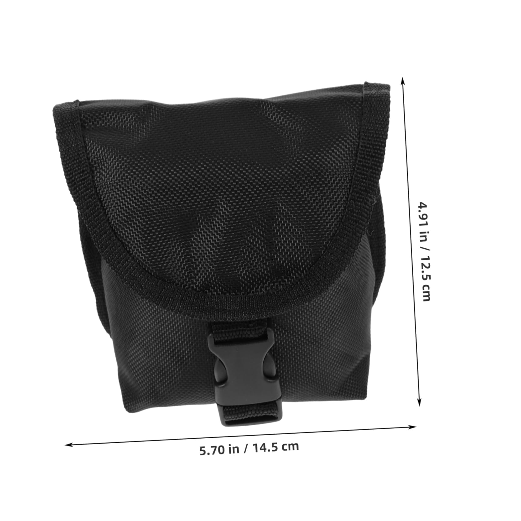 Happyyami 2pcs Dive Weight Storage Pouch Weight Waist Pocket Deep Diving Oxford Cloth