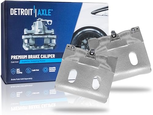 Miniatura 251 de Detroit Axle - Pinza de freno delantera derecha con soporte de repuesto para Chevrolet Equinox Captiva Sport Pontiac Torrent Saturn Vue Suzuki XL-7
