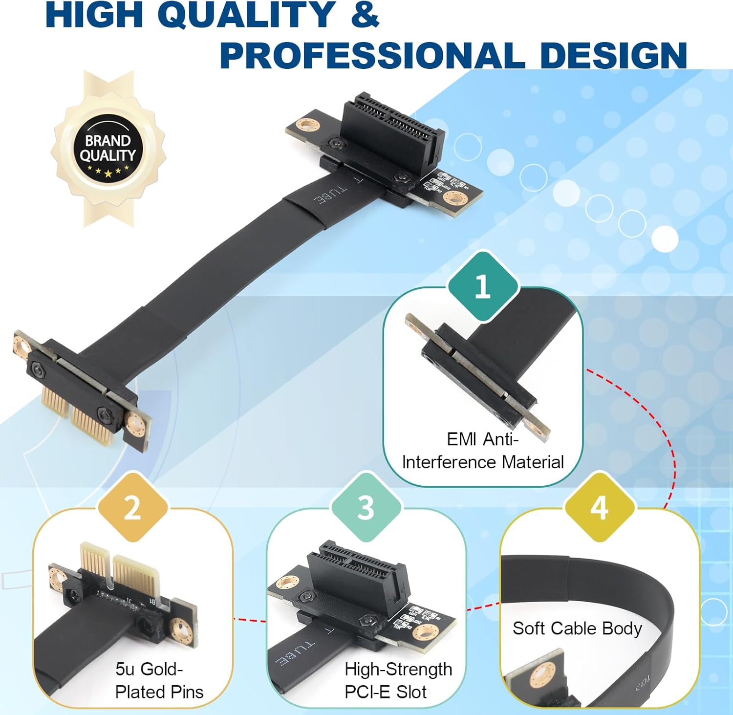 Review do Cabo de Extensão PCIe 3.0 X1: Testado por 7 dias em setups gamers