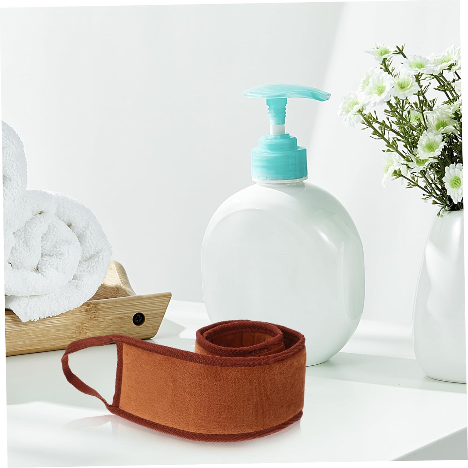Washable Back Lotion Applicator for Self-Tanning Lotion Applicator Handle for Application for Mobility