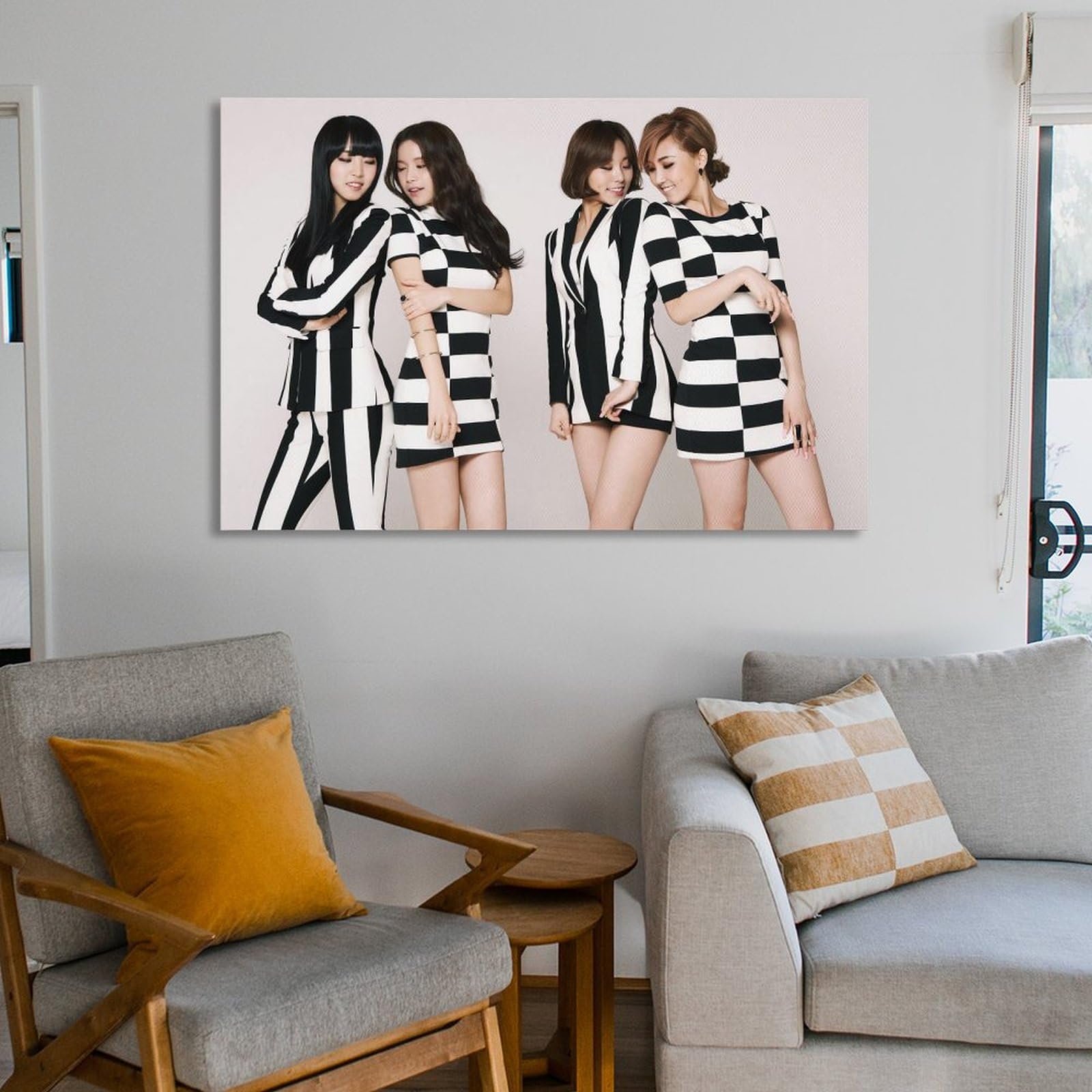 K-pop Artist Poster Mamamoo Hello Mr Ambiguous Ver. 1st Teaser
