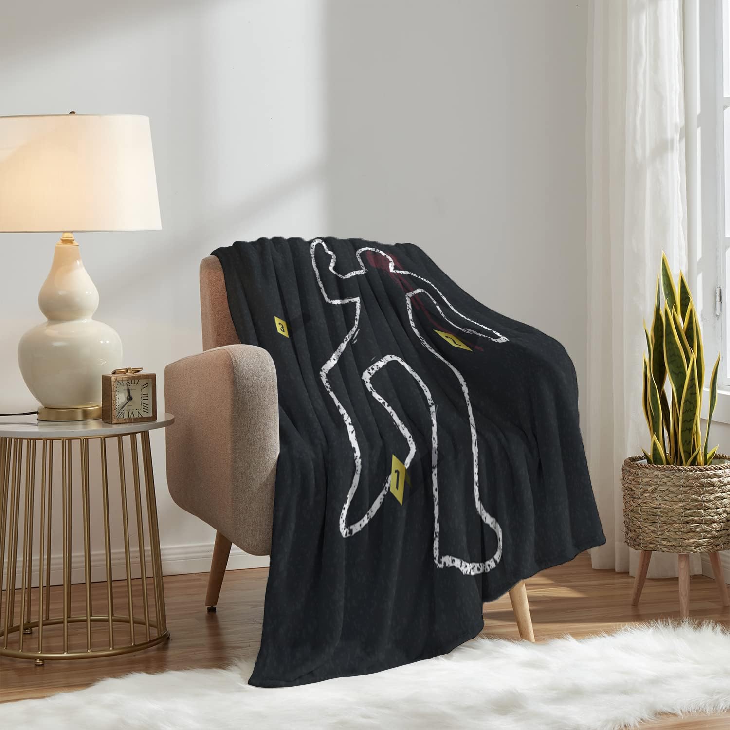 Amazon.com: rouihot 50x60 Inches Flannel Throw Blanket Yellow